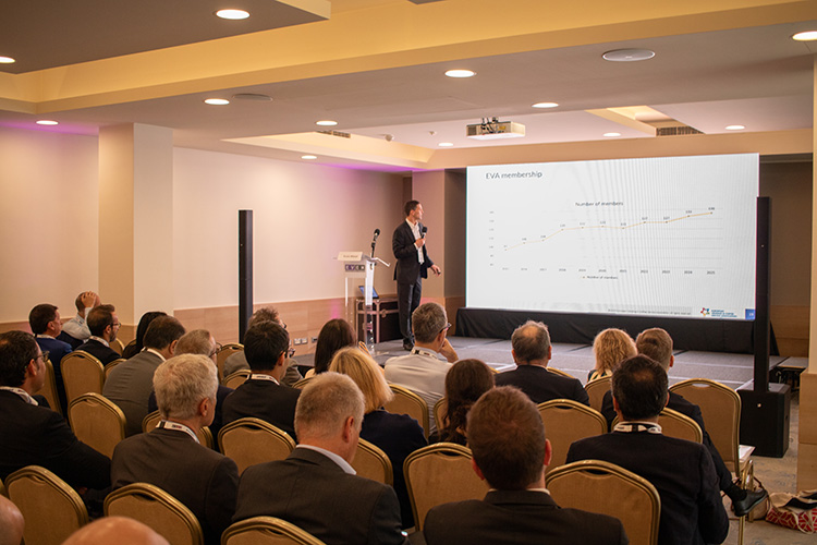 300 Teilnehmer, darunter rund 100 Operator, trafen sich im September auf der European Vending Experience (Evex) des europäischen Verbands EVA. Foto: EVA