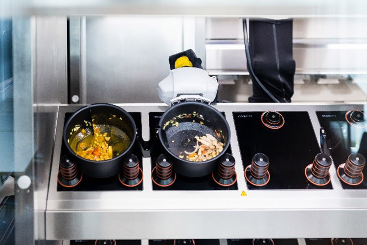 Angeboten werden Gerichte aus der deutschen, asiatischen und italienischen Küche sowie Street-Food-Gerichte und Salate. Die Menüs wechseln wöchentlich bis täglich. Foto: Sodexo