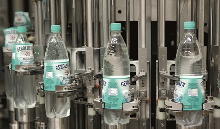Sprudelnder Erfolg: Besonders mit den Mineralwassern Medium und Naturell konnte Gerolsteiner seine positive Geschäftsentwicklung fortsetzen. Foto: Gerolsteiner