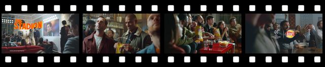 Der neue Spot zur UEFA Champions League ist nun im Fernsehen zu sehen. Foto: Lay´s