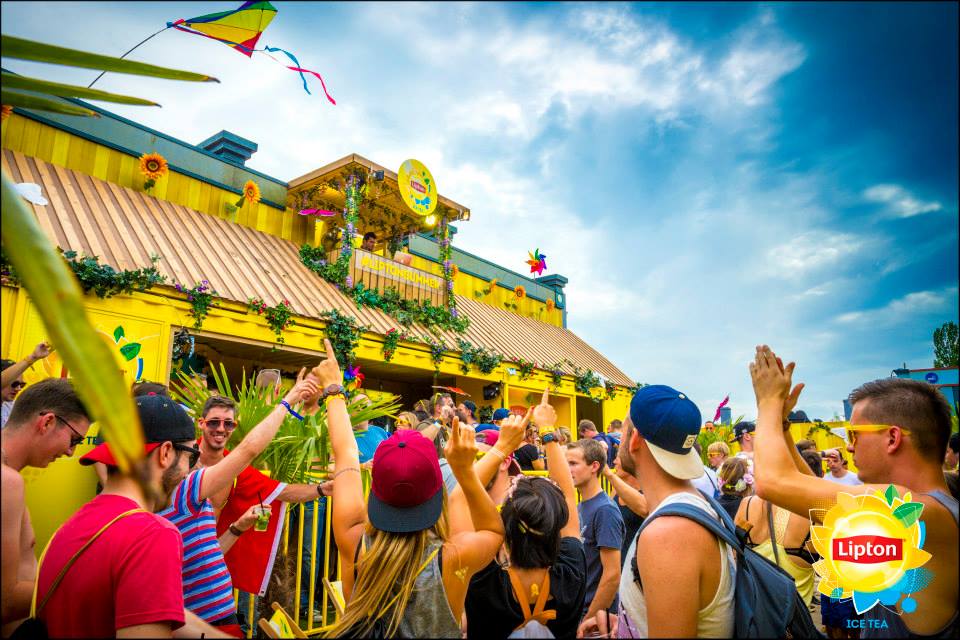 Eine große Party ist das belgische Tomorrowland-Festival. Es ist auch neuer Partner der von Pepsico vertriebenen Marke Lipton Ice Tea. Foto: Pepsico